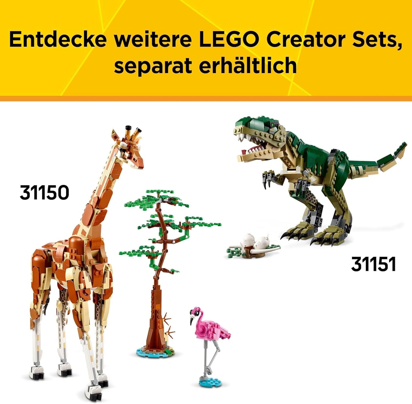 LEGO Creator Dragón Verde 3 en 1 - Juguete - Se convierte en serpiente marina o fénix - Juguete de construcción de animales para niños - Regalo para niños y niñas a partir de 9 años 31161 Juegos de construcción Besuche den LEGO-Store