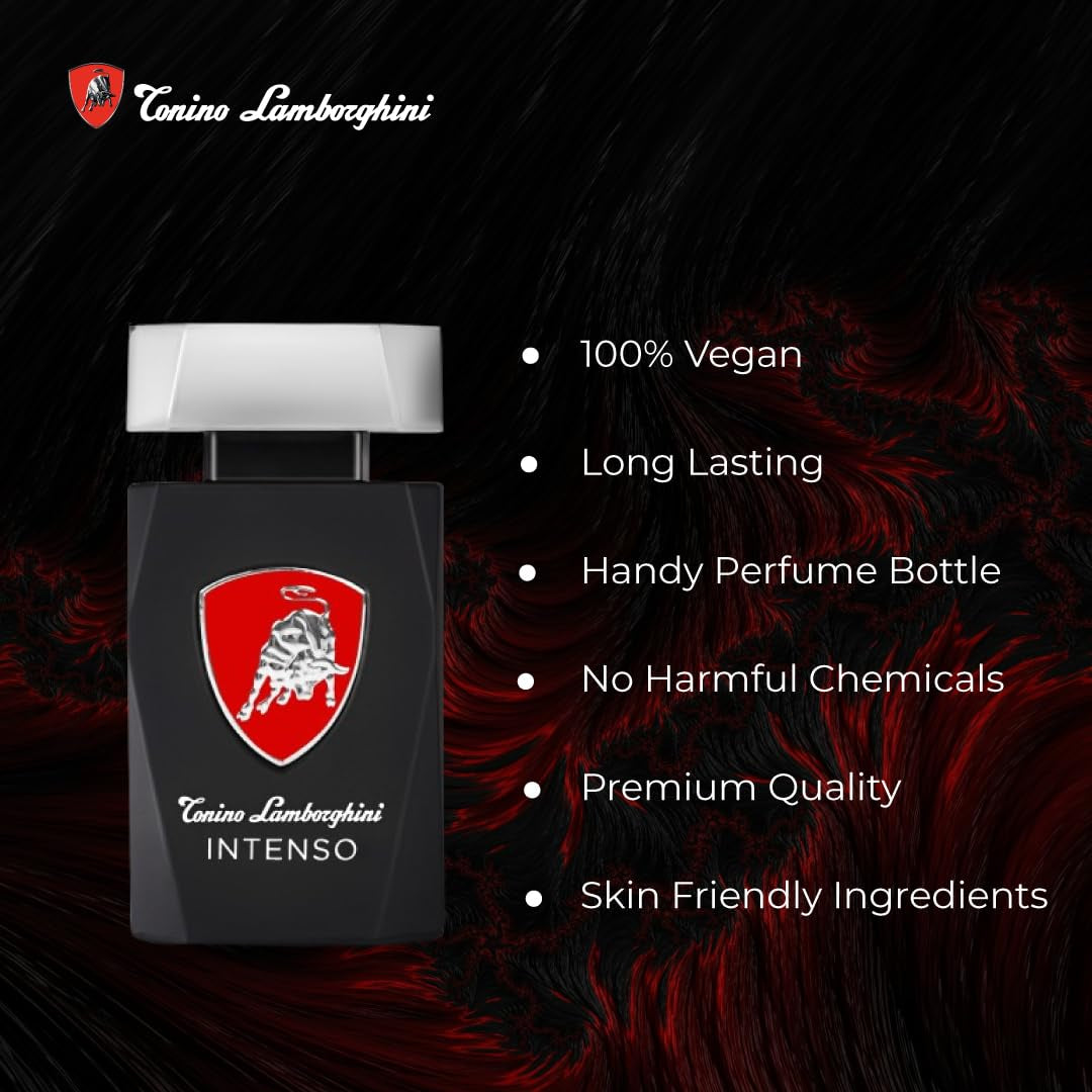 Tonino Lamborghini Intenso para hombres 4.2 oz EDT Spray Naty Shop Productos para desenredar el cabello