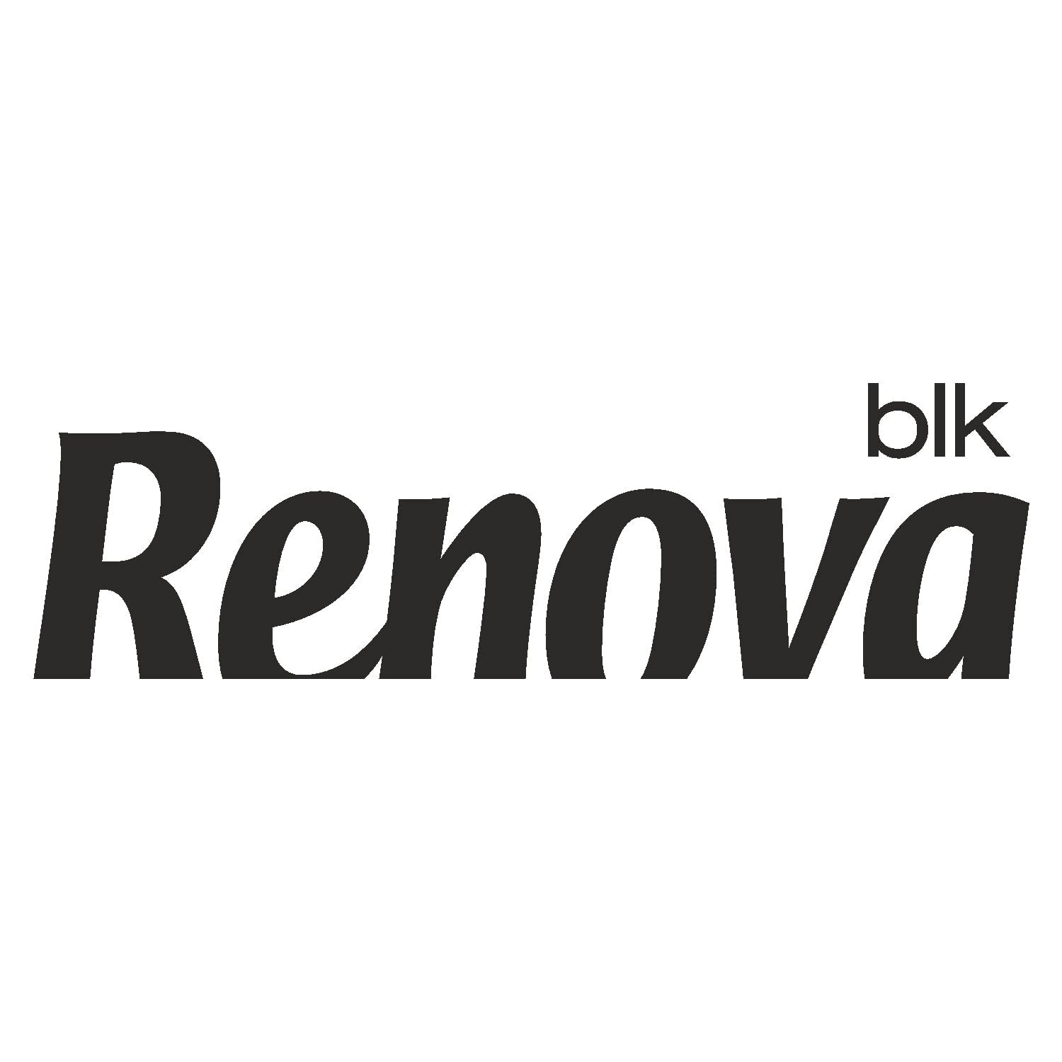 Servilletas de papel blancas grandes Renova, 75 servilletas