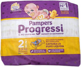 Pañales Pampers Progressi Maxi + 500 puntos extra de abrazo, talla 4 (7 – 18 kg), 126 pañales (talla estándar)