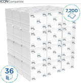 Kleenex 8408 papel higiénico de una sola hoja, papel higiénico de 2 capas en paquetes a granel, hecho de papel certificado Fsc, 36 paquetes x 200 hojas (7200 hojas)