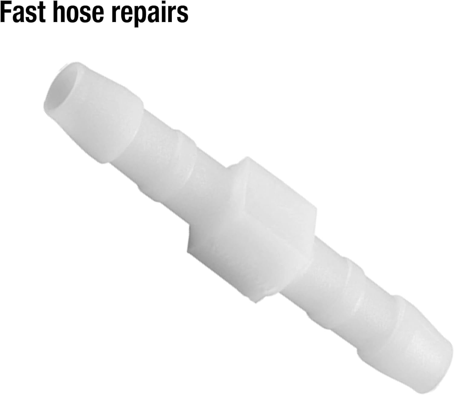 Conector de manguera Gardena: Accesorio de plástico para reparar mangueras/extender mangueras de 10 mm (7293-20)