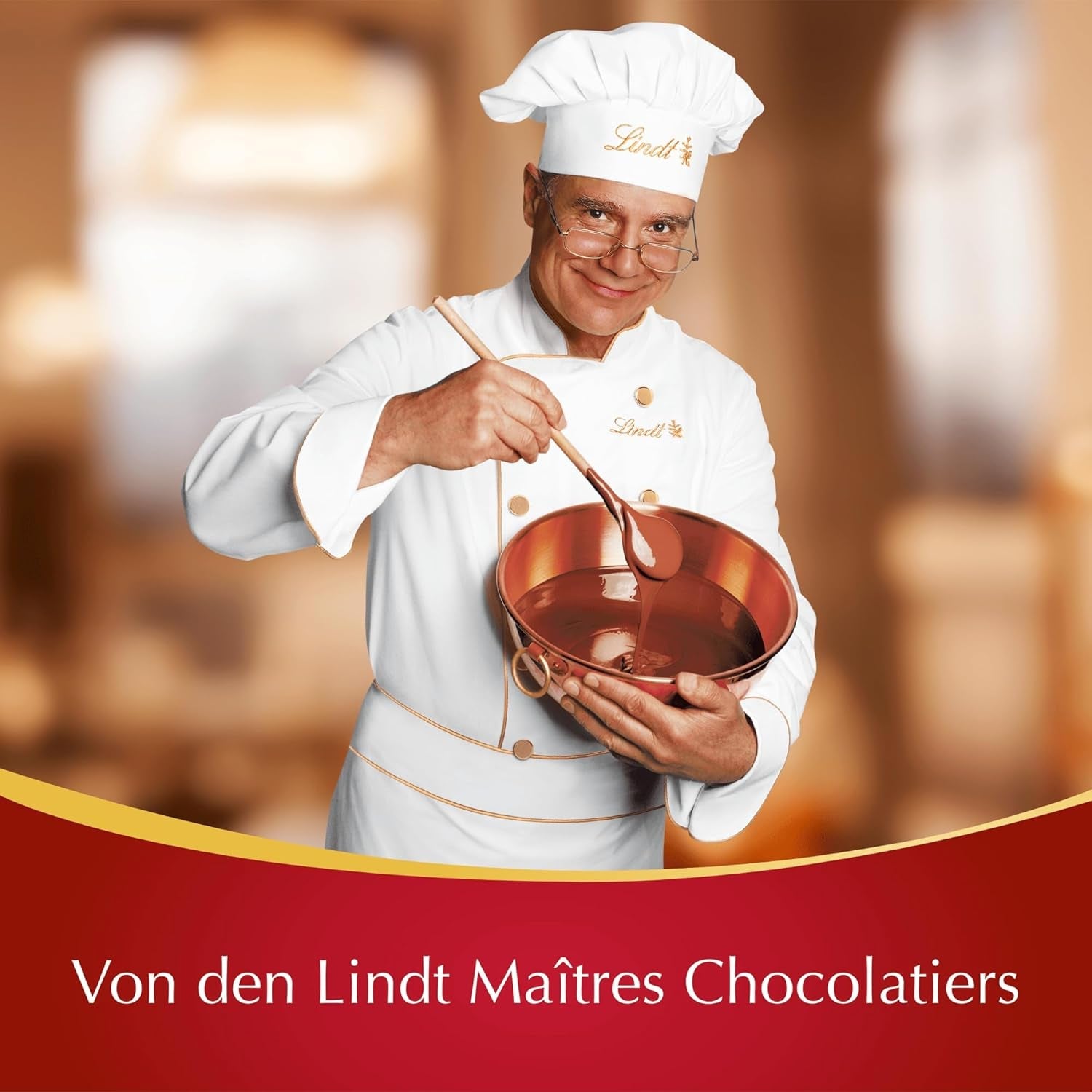 Chocolate Lindt | Barritas de chocolate con leche LINDOR, Oferta promocional | 100g | 4 barras de chocolate con leche LINDOR con relleno que se deshace en la boca | Palitos de chocolate (paquete de 3)