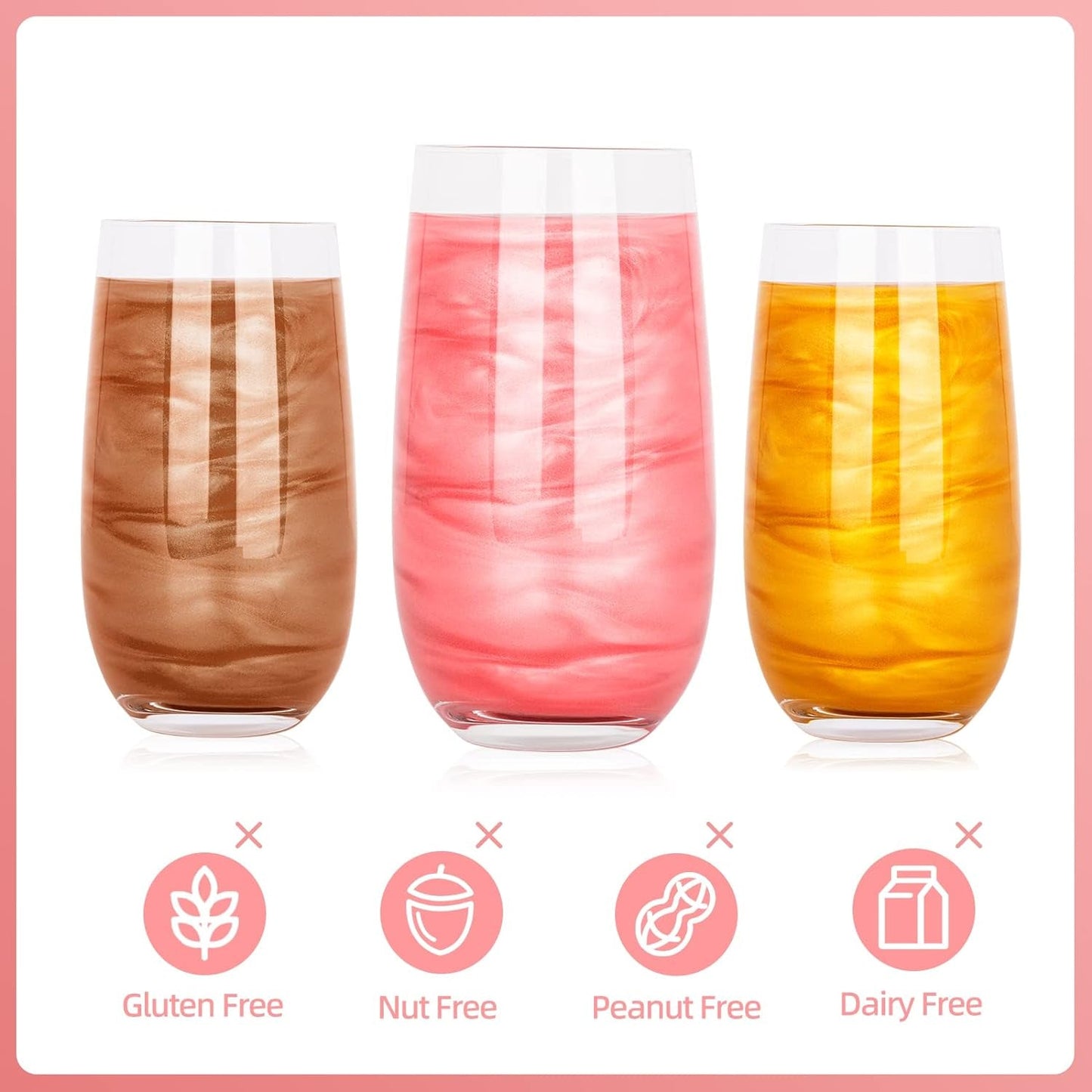 DecoRom, purpurina comestible, polvo, 10 gramos Glitter Naty Shop