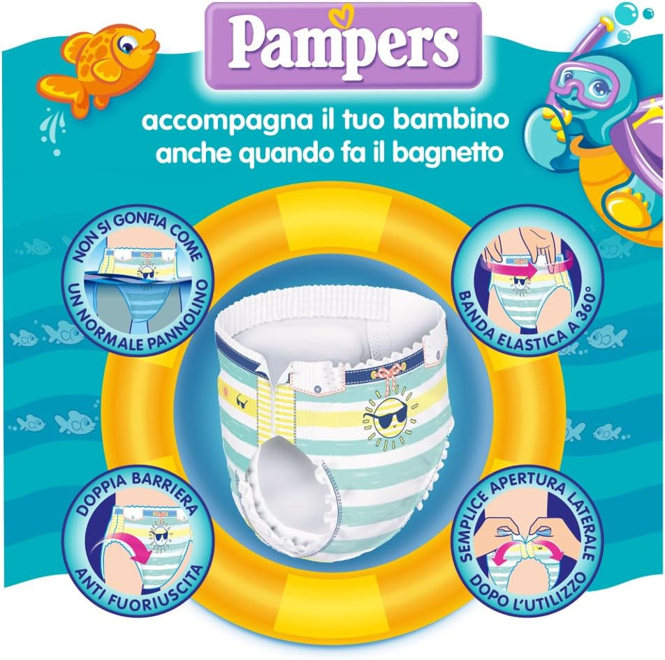Pampers the Custom, 22 pañales, talla 4, 8-15 kg
