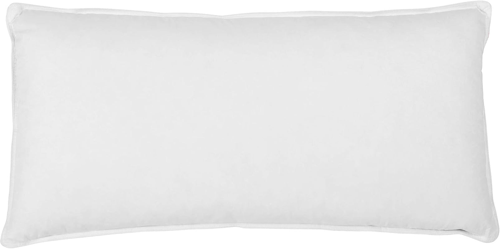 Almohada de plumón Traumnacht Comfort con relleno de plumón de alta calidad y funda resistente a las pelusas hecha de 100% algodón, certificado Oeko-Tex, 80 X 80 cm, producida según el estándar de calidad alemán Naty Shop almohadas estándar Almohada de plumón-40 X 80 1 pieza (1 paquete)