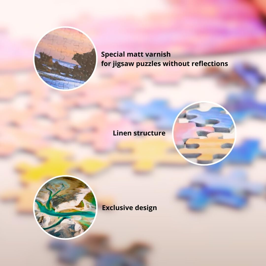 Schmidt Spiele Casa en la playa, rompecabezas de 1.000 piezas Puzzle Naty Shop