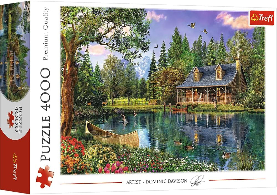 Trefl, 45005 Puzzle, Tarde idílica, 4000 piezas, Calidad Premium, Para niños mayores de 14 años Puzzle Naty Shop Classic