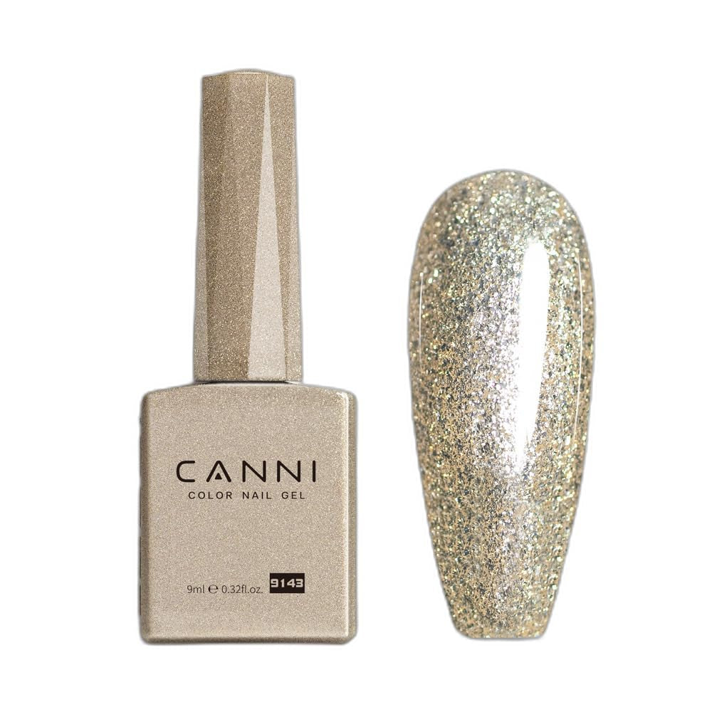 CANNI esmalte de uñas en gel, semipermanente, morado oscuro, esmalte de uñas, gel UV, remojo, manicura