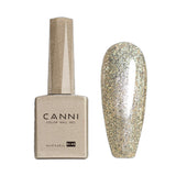 CANNI esmalte de uñas en gel, semipermanente, morado oscuro, esmalte de uñas, gel UV, remojo, manicura