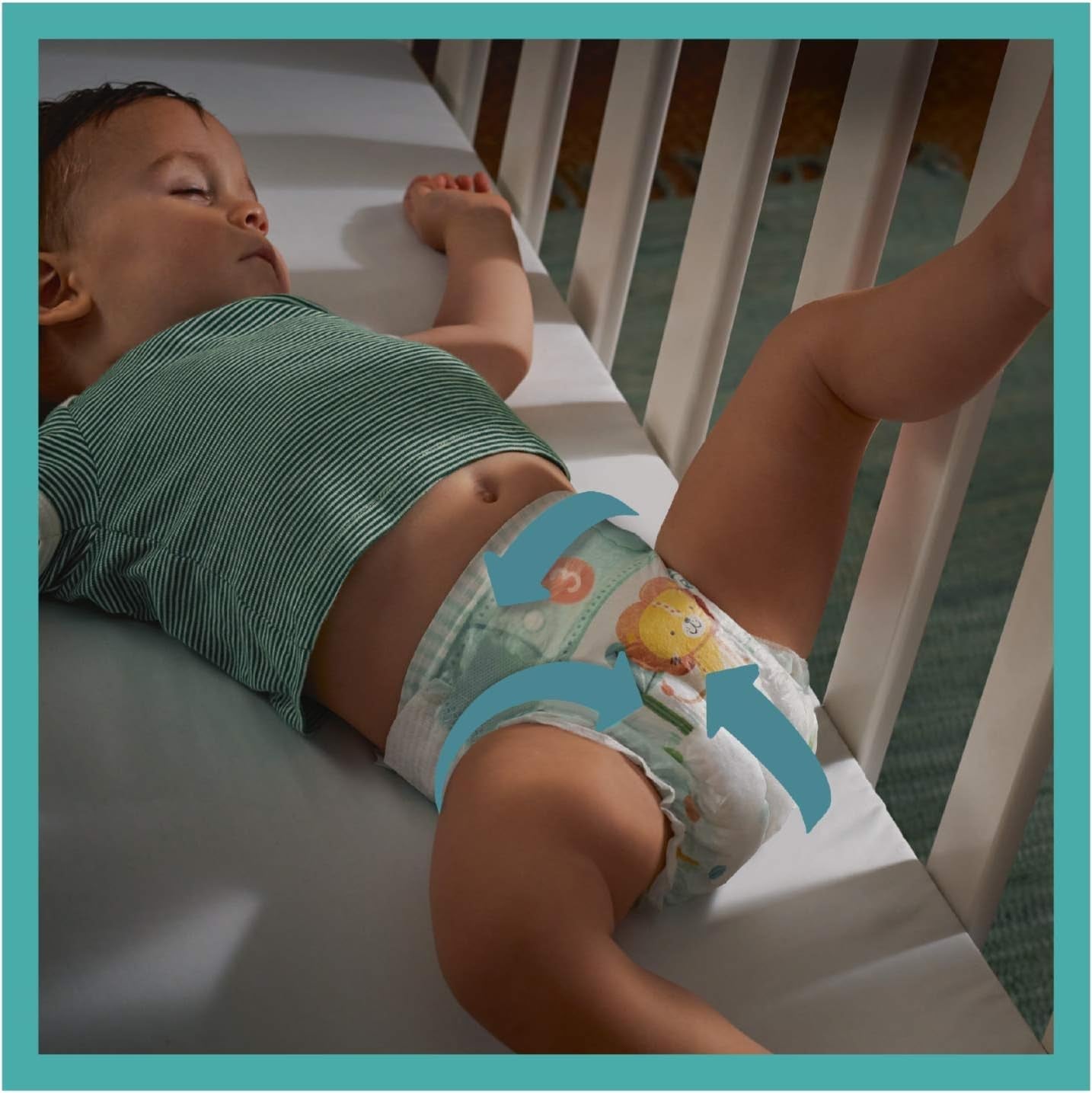 Pañales Pampers para bebés talla 5 (11-16 kg), 24 piezas, hasta 12 horas de protección contra fugas