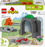 LEGO DUPLO Town Túnel y vías del ferrocarril - Set de expansión, regalo para niños pequeños, fomenta la destreza, juego para fanáticos de los vehículos de 2 años, juguete de aprendizaje creativo 10425 Juegos de construcción Besuche den LEGO-Store