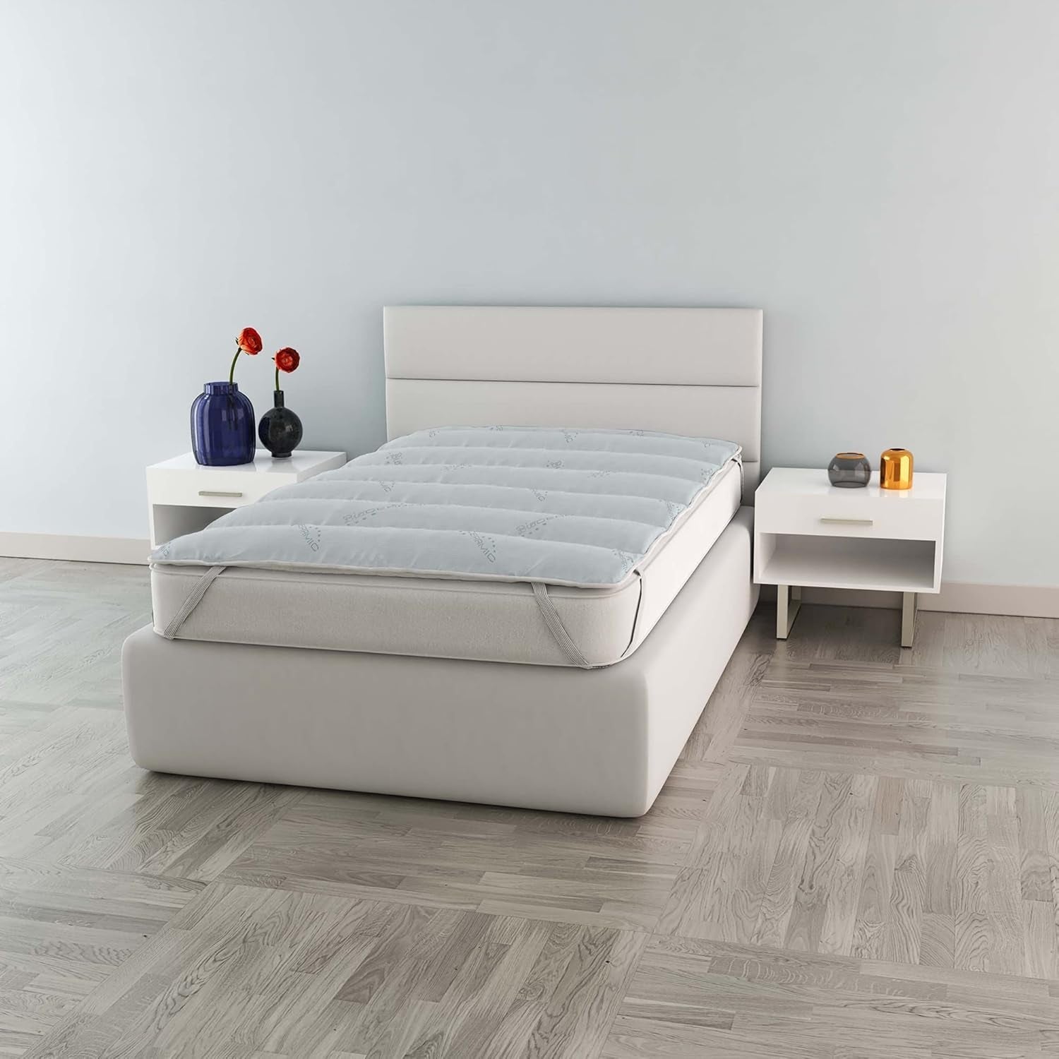 MB Home Italia, Topper, Termocontrol, Doble 160X195 Cm Edredones y edredones Naty Shop Doble pequeño 120X195 Cm Biocerámica