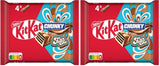 Oblea crujiente Nestlé Chunky Funky en chocolate con leche, paquete múltiple, paquete de 2 (4 x 40 g cada uno)