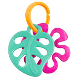 Playgro Clip Clop Pack Regalo Actividad Sensorial Jardín - Juguete Sensorial Jardín para Bebés a Partir de 0 Meses - Juguete Interactivo con Sonajeros, Mordedor y Amigo Cochecito - 4 Piezas