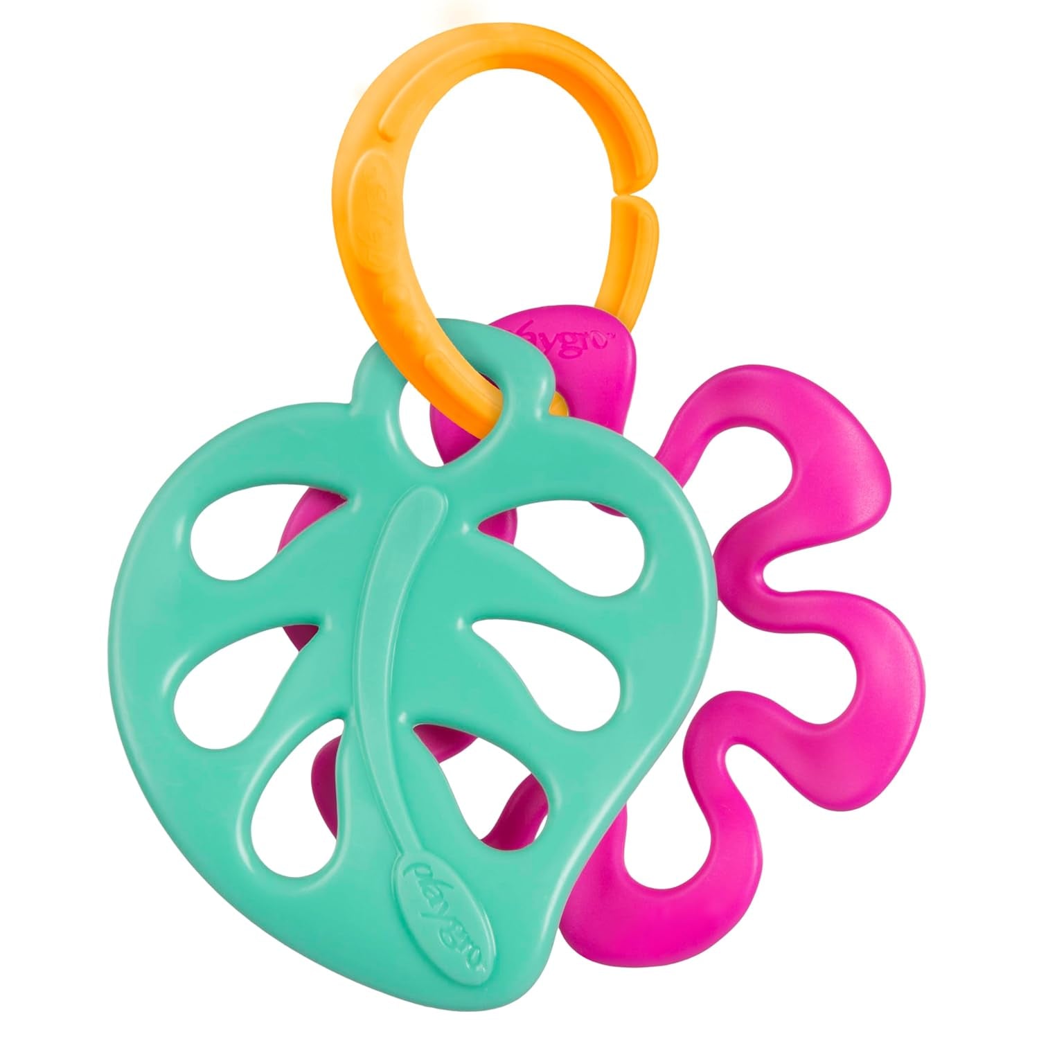 Playgro Clip Clop Pack Regalo Actividad Sensorial Jardín - Juguete Sensorial Jardín para Bebés a Partir de 0 Meses - Juguete Interactivo con Sonajeros, Mordedor y Amigo Cochecito - 4 Piezas