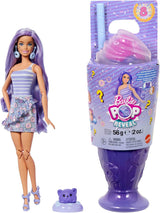Barbie Pop Reveal Series Set con muñeca de moda y accesorios, serie Candy, diseño Donut Dreams con mascota, 8 sorpresas que incluyen cambio de color, JFY60