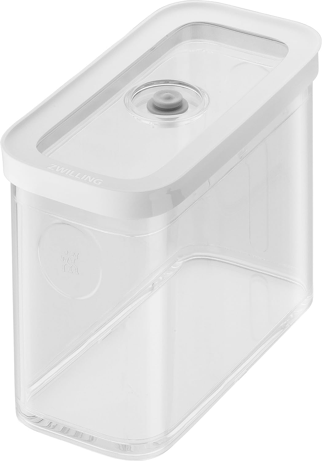 ZWILLING FRESH & SAVE CUBE Box, tamaño 2M, Caja de almacenamiento modular y apilable, almacenamiento hermético y vaciable, apta para lavavajillas, transparente Cajas de almacenamiento de alimentos Naty Shop 2M