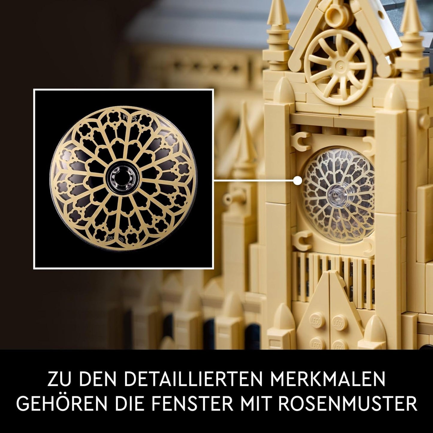 LEGO Architecture Notre-Dame De Paris, Coleccionable para adultos, Recuerdo de Francia, Regalo para mujeres, hombres, trotamundos y todos los entusiastas de la historia, Modelo arquitectónico 21061 Juegos de construcción Besuche den LEGO-Store