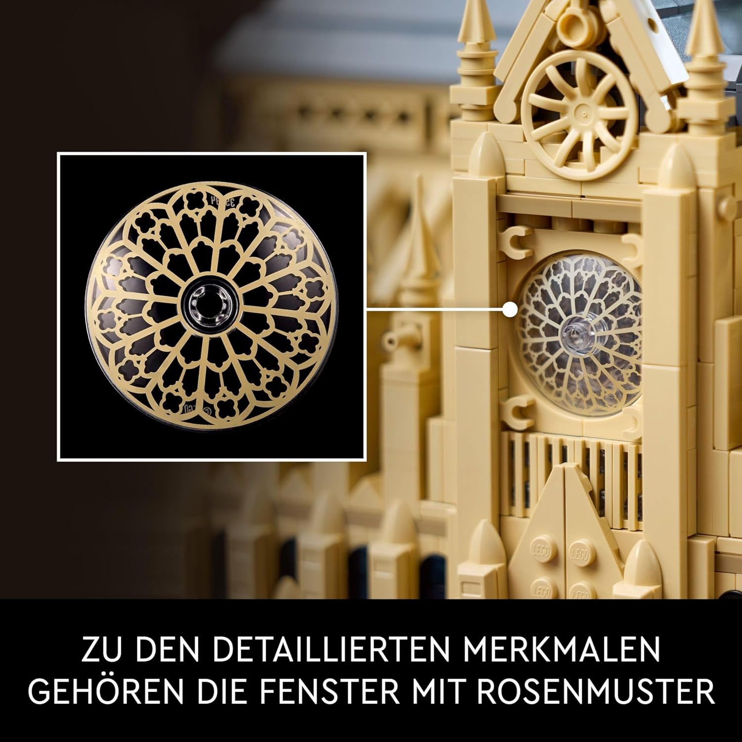 LEGO Architecture Notre-Dame De Paris, Coleccionable para adultos, Recuerdo de Francia, Regalo para mujeres, hombres, trotamundos y todos los entusiastas de la historia, Modelo arquitectónico 21061 Juegos de construcción Besuche den LEGO-Store