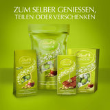 Lindt LINDOR Chocolate con Pistacho | Bolsa resellable de 1 kg | aprox. 80 bolas de chocolate con leche con relleno de crema de pistacho que se derrite en la boca | Paquete a granel, regalo de praliné
