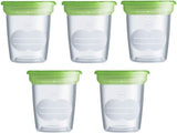 MAM Set de 5 recipientes para leche y comida, de plástico, sin Bpa y Bps Accesorios Alimentación y Lactancia Bebe Naty Shop