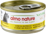 Almo Nature HFC Comida húmeda natural para gatos - Recetas variadas con pollo - 6 x 70g