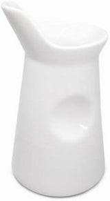 NERTHUS FIH 418 Taza de leche de porcelana 125 ml, Original, Blanco