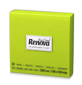 Servilletas de papel verde cóctel Renova - 30 servilletas