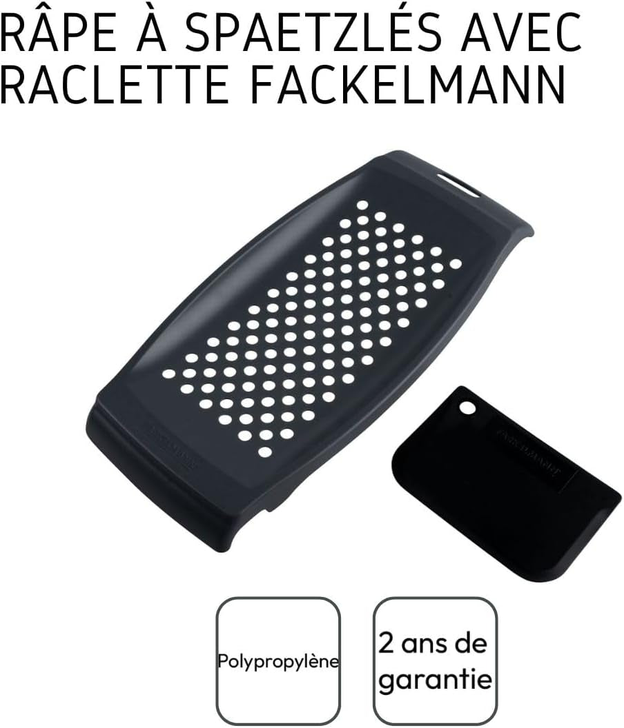 Rallador de spaetzle Fackelmann con espátula para masa Pelador Naty Shop