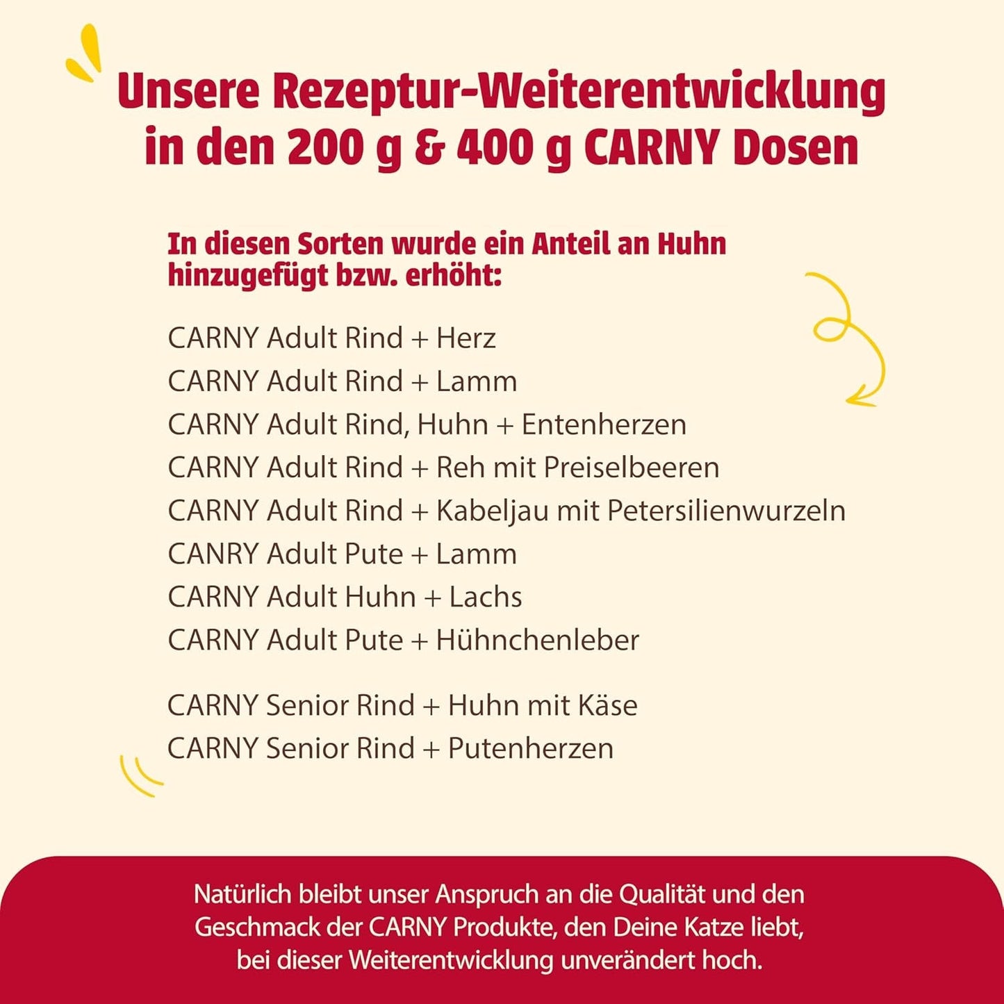 Animonda Carny Senior Comida húmeda para gatos con ternera + pollo + queso (6 x 200g), comida húmeda sin cereales y sin azúcar para gatos a partir de 7 años, con ingredientes frescos y cárnicos