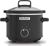 Olla de cocción lenta Crockpot, cuenco de cerámica extraíble, fácil de limpiar, 2,4 litros (1-2 personas) Slow Cooker Naty Shop Default Title