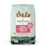 Pasta ecológica Trivelline N.47 - 500g con harina de espelta, harina de lentejas y harina de quinoa - Rica en proteínas, fuente de fibra y proteínas