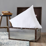 DODO 64476 Cojín Calgary, Plumón/Piel de Ganso y Pato, 65 X 65 cm, Blanco Standard Naty Shop Unique Pillows