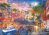 Ravensburger Puzzle 12000884 Sunset Amsterdam - Puzzle de 1000 piezas para adultos a partir de 14 años Puzzle Naty Shop Nuevo diseño