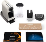 Nespresso EN167.W Cafetera espresso de cápsulas Citiz, bomba de alta presión y control de temperatura ideal, sin Aeroccino (espumador de leche), función de ahorro de energía, 1260 W, blanco crema, 37,4 x 11,9 x 25,5 cm