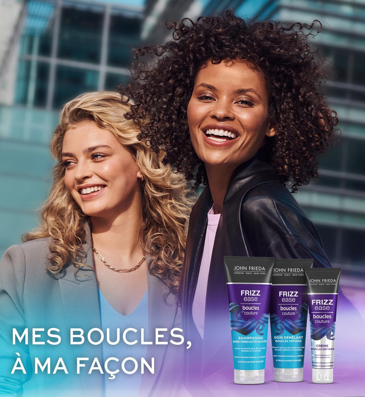 John Frieda Frizz Ease acondicionador para desenredar el cabello, 250 ml Productos para desenredar el cabello Naty Shop