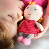 HABA 306238 Mini muñeca Hertha, Muñeca de 0 a 100 años