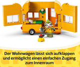 LEGO Animal Crossing Juego de rol Caravana y Jardín de Gerd Coche de juguete para niños de 7 años Niñas y niños Regalo Videojuego de juguete con figuras de animales 77054 Juegos de construcción Besuche den LEGO-Store
