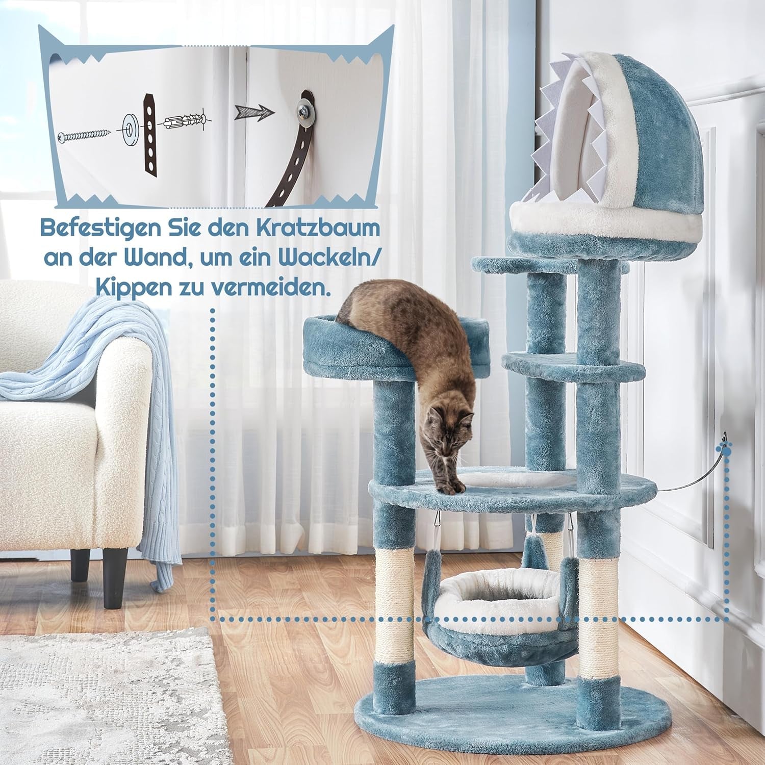 Mantas y Muebles, Mascotas, Gatos, Camas para gatos, Rascador, Gatos - Camas, Colchones