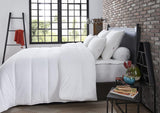 Edredón Antiácaros, Blanco, 240 X 220 Cm, Para cama de matrimonio, Quilt Niagara, Suave y confortable, Lavable a máquina a 40 °C Edredones y edredones Naty Shop