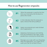 Nuggela & Sulé Ampollas acondicionadores para el cabello, tratamiento 1 semana, 10 ml Cuidado del cabello Nuggela