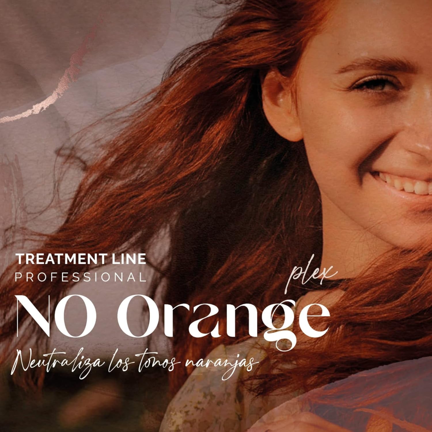 VEGAIROA - No Orange Plex Mask - Mascarilla que neutraliza los tonos anaranjados - Cuidado de hidratación profunda - Producto de peluquería vegano profesional - Mascarilla capilar Naty Shop 300 g