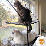 Mantas y muebles, Asientos para ventanas, Mascotas, Gatos, Camas para gatos, Gatos - camas, colchones