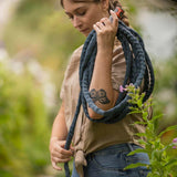 Gardena Liano Xtreme juego de 1/2 pulgada, 15 m: Manguera de jardín textil extremadamente robusta con manguera interior de PVC liviana y resistente a la intemperie (18465-20)