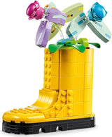 LEGO Creator Set de aspersores de flores 3 en 1, decoración de la habitación de los niños, construye un aspersor con un ramo de flores, botas de goma o 2 pájaros de juguete, regalo creativo para niñas y niños de 8 años 31149 Juegos de construcción Besuche den LEGO-Store