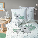 Ropa de cama infantil, Oso Koala, unisex, 100% algodón Ropa de cama - infantil Naty Shop