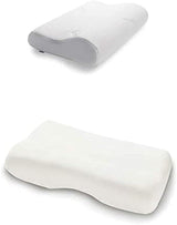 Juego de cojín con relleno y funda, almohada original talla M con funda de punto (beige)