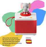 - Cuentos para niñas y niños, altavoz con el personaje del elefante, juego educativo, contenido en español, apto desde 0 años Bebe Toys Naty Shop