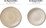 Servicio de mesa Omara, 8 piezas